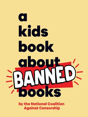 cover image of A Kids Book About Banned Books